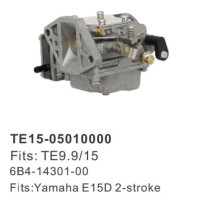 2 STROKE -  TE9.9/15 - Carburetor Assembly - 6B4-14301-00 - TE15-05010000 - Parsun